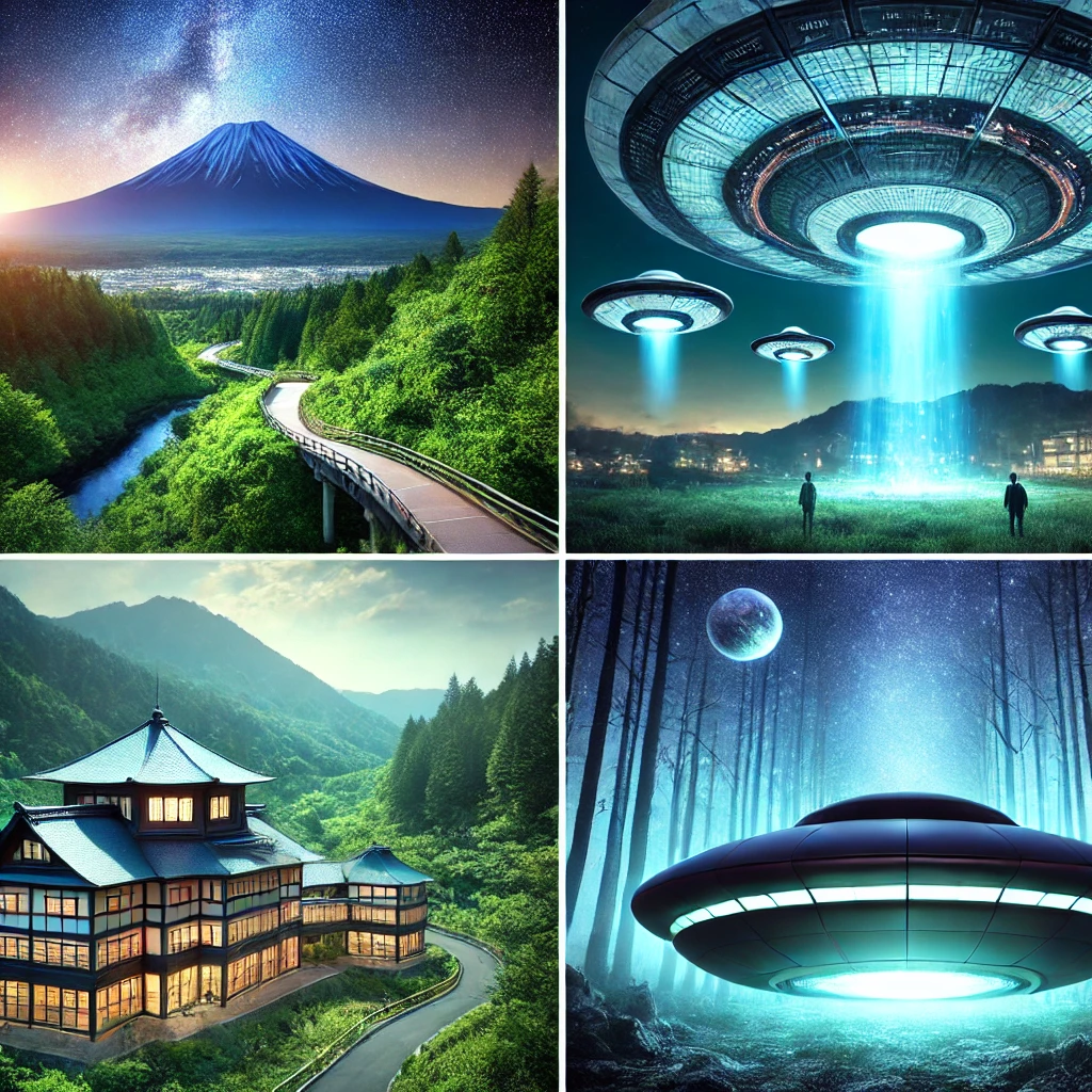 日本　UFOの名所