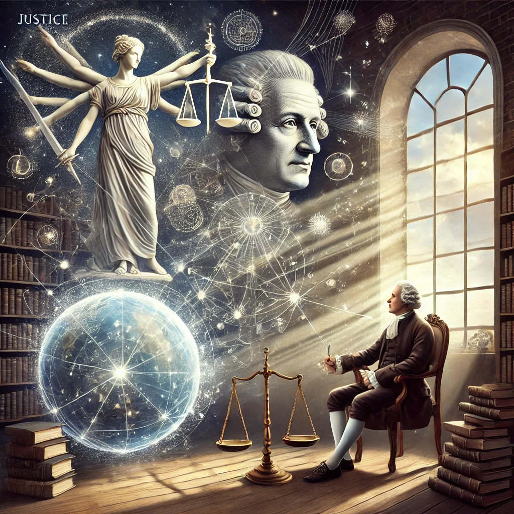 カントの哲学と道徳の概念を表現