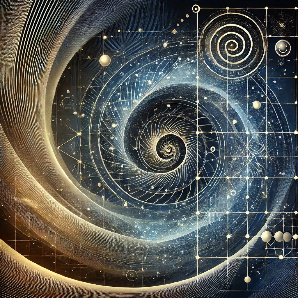 空間と時間を抽象的に表現