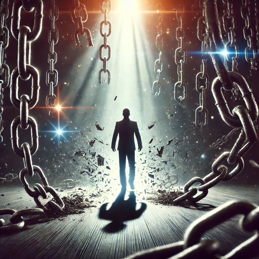 毒親との関係から解放され、自由と自己実現を象徴するシーン