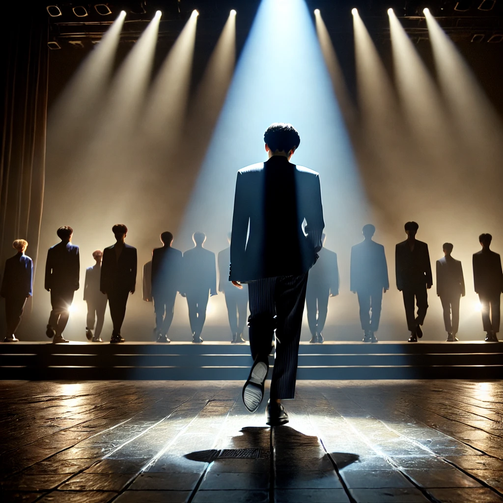 アイドルグループから独立するイメージ