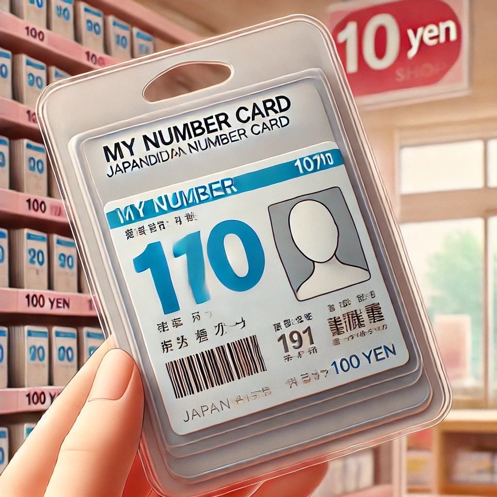 100均のマイナカードケース