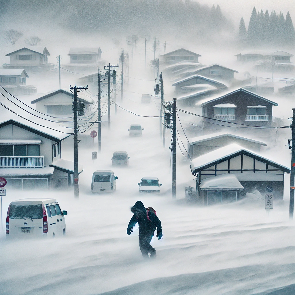 最強寒波による大雪と暴風雪の影響