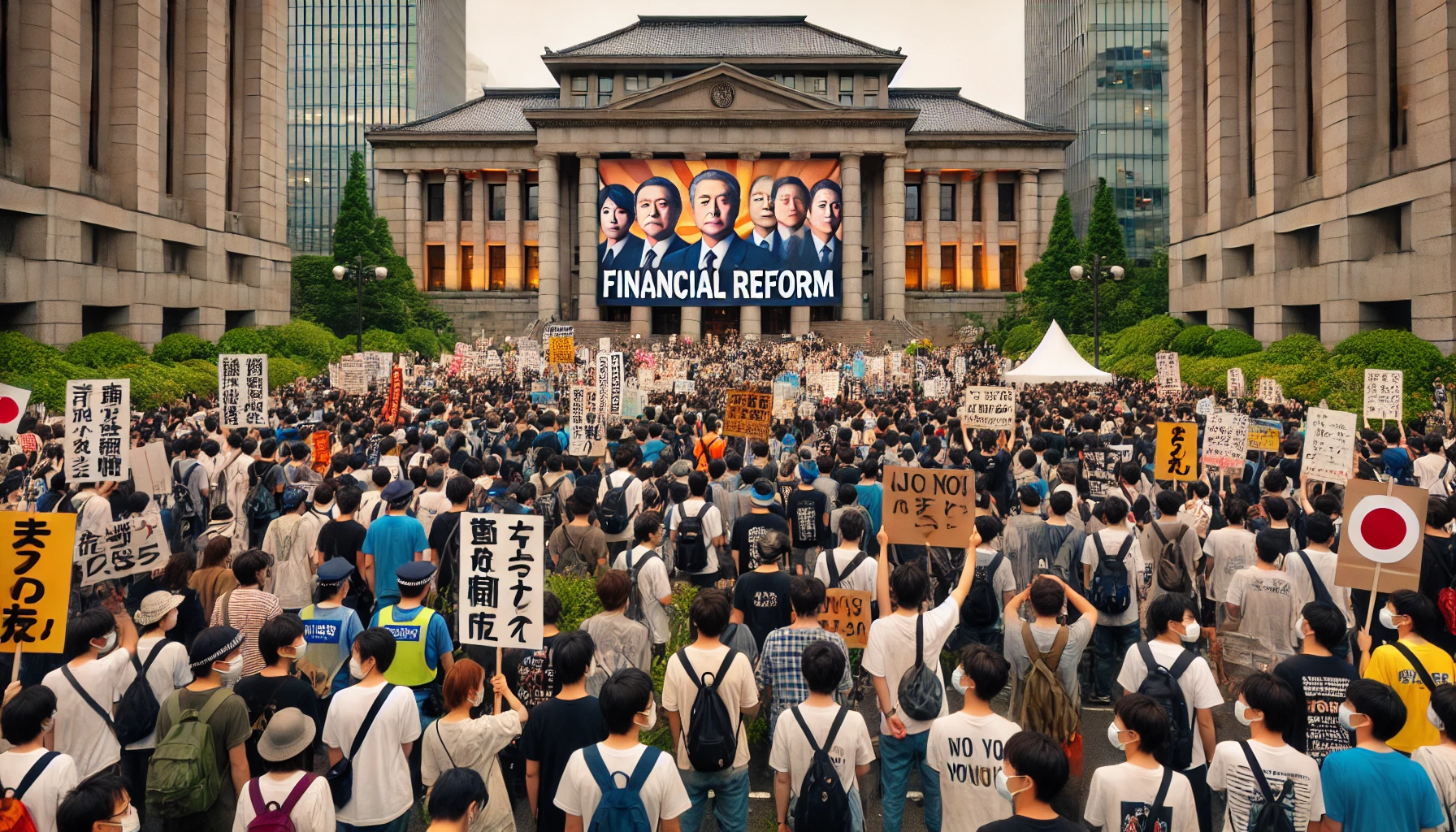 財務省解体デモの雰囲気