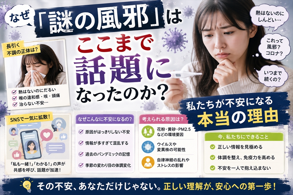 謎の風邪の正体とは