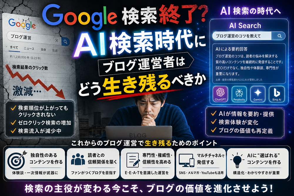 SEO AI検索時代のブログ対応