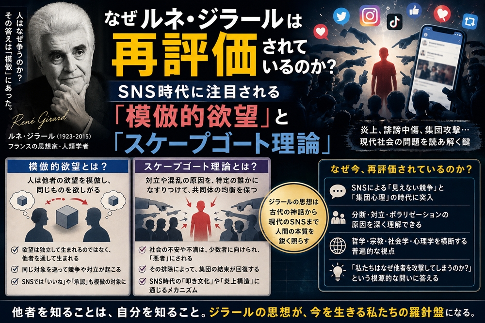 ルネ・ジラール再評価